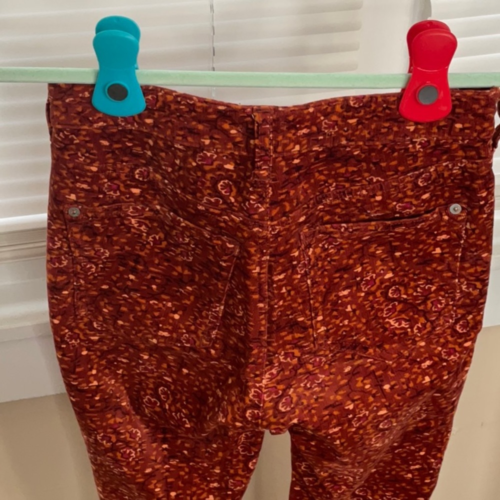 Pilcro Patterned High Rise Skinny Corduroy Pants - Picture 8 of 13